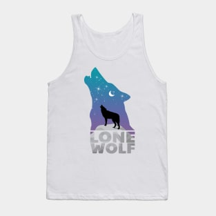 Wolf Under The Moon Tank Top